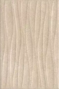 Плитка Золотой пляж темный беж структура 20х30