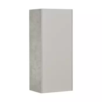 Подвесной шкаф 35 см Aquaton Сохо 1A258403AJ9A0, слэйт / галька серая