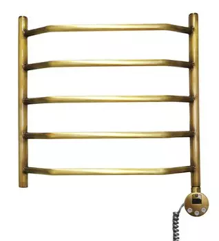 Полотенцесушитель электрический Domoterm Лаура П5 500х500 АБР ER, античная бронза