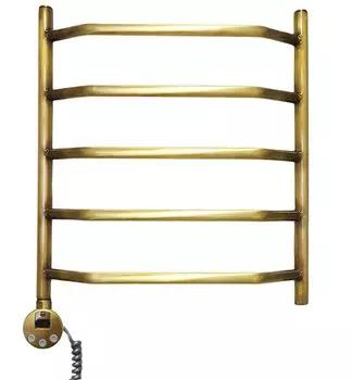 Полотенцесушитель электрический Domoterm Лаура П5 500х700 АБР EL, античная бронза