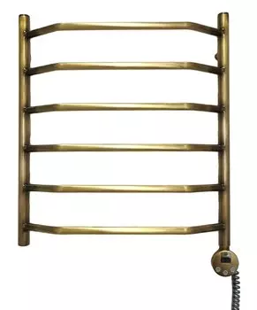 Полотенцесушитель электрический Domoterm Лаура П6 500х600 АБР ER, античная бронза