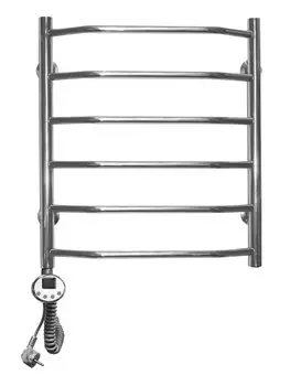 Полотенцесушитель электрический Domoterm Лаура П6 500х600 EL, хром