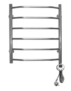 Полотенцесушитель электрический Domoterm Лаура П6 500х600 ER, хром