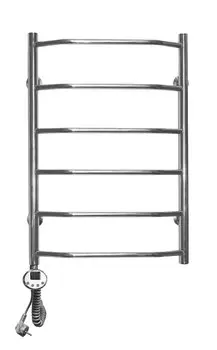 Полотенцесушитель электрический Domoterm Лаура П6 500х800 EL, хром