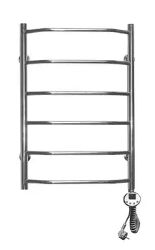 Полотенцесушитель электрический Domoterm Лаура П6 500х800 ER, хром