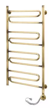 Полотенцесушитель электрический Domoterm Офелия П12 500х950 АБР ER, античная бронза