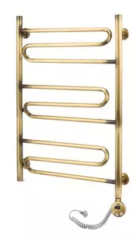 Полотенцесушитель электрический Domoterm Офелия П9 500х700 АБР ER, античная бронза