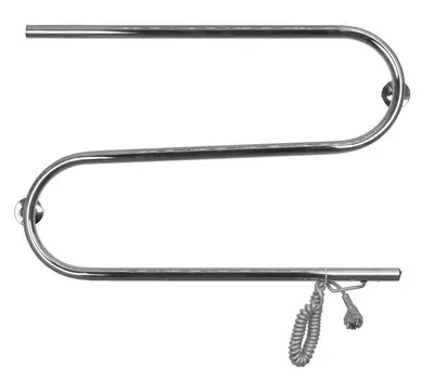 Полотенцесушитель электрический Domoterm S-образный DMT 112 42х70 EK R, хром