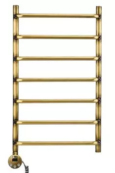 Полотенцесушитель электрический Domoterm Стефано П7 400х700 АБР EL, античная бронза