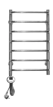 Полотенцесушитель электрический Domoterm Стефано П7 400х700 EL, хром