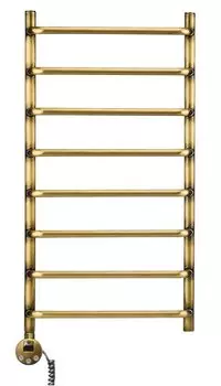 Полотенцесушитель электрический Domoterm Стефано П8 400х800 АБР EL, античная бронза