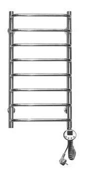 Полотенцесушитель электрический Domoterm Стефано П8 400х800 ER, хром