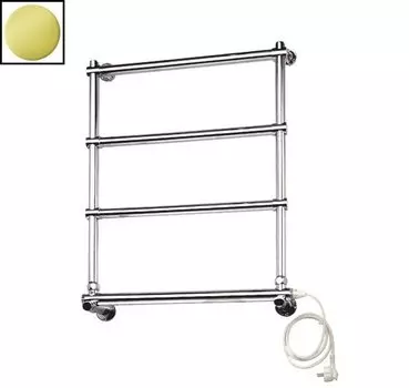 Полотенцесушитель электрический Margaroli Sole 542 BOX 5424704GONB 47 x 66 см, золото