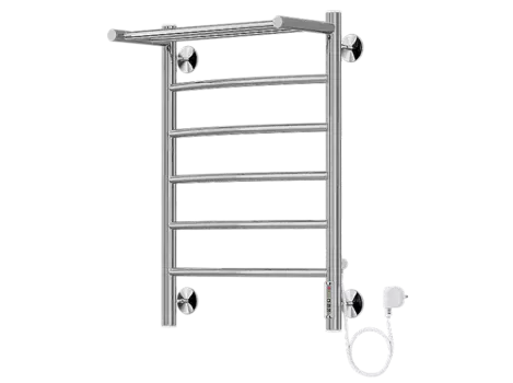 Полотенцесушитель электрический Royal Thermo Аора П6 450х650 RTA6.450.650.E с полкой, хром