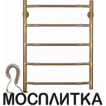 Полотенцесушитель электрический Secado Агата 1 70х50 см 4603777477677 L, бронза