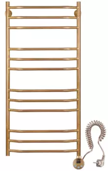 Полотенцесушитель электрический Secado Агата 2 100х40 см 4603777461850 L, бронза