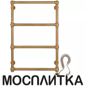 Полотенцесушитель электрический Secado Фалерони 1 Trenza 80х40 см 4603777466268 L, бронза