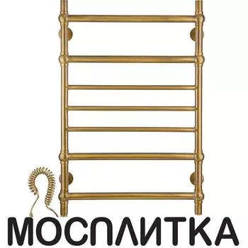 Полотенцесушитель электрический Secado Флоренция 4 80х40 см 4603777465278 L, бронза