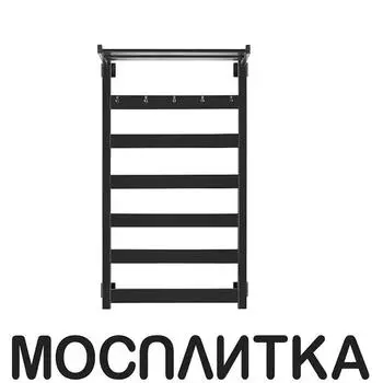 Полотенцесушитель электрический Secado Комано 1 КСП 100х40 см 4603777442637 R, черный матовый