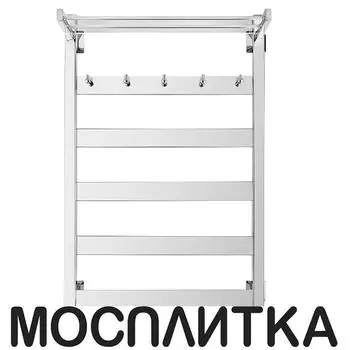 Полотенцесушитель электрический Secado Комано 1 КСП 80х50 см 4603759400822 L, хром