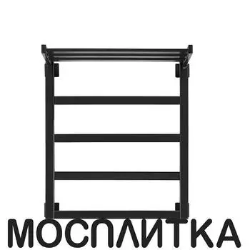 Полотенцесушитель электрический Secado Корсико 1 СП 60х40 см 4603777473532 L, черный матовый