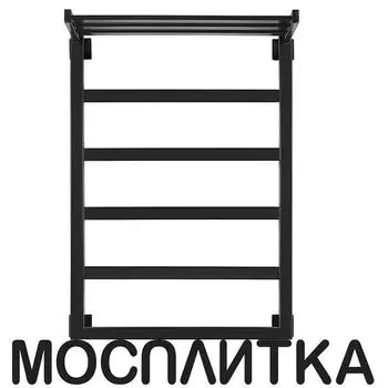 Полотенцесушитель электрический Secado Корсико 1 СП 80х40 см 4603777473815 R, черный матовый