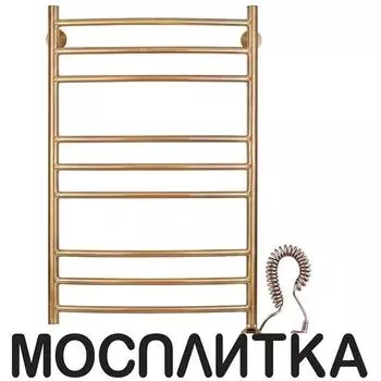 Полотенцесушитель электрический Secado Милан 3 80х40 см 4603777463229 L, бронза