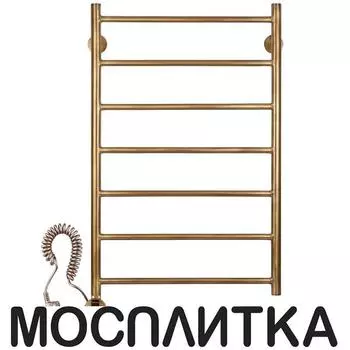 Полотенцесушитель электрический Secado Триада 1 80х40 см 4603777460976 L, бронза