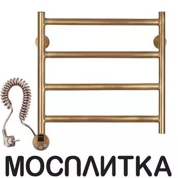 Полотенцесушитель электрический Secado Триада 1 плюс 50х60 см 4603777461409 R, бронза