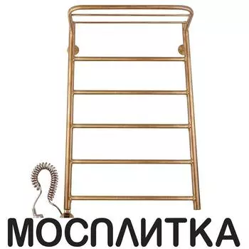 Полотенцесушитель электрический Secado Триада 4 80х50 см 4603777469399 L, бронза