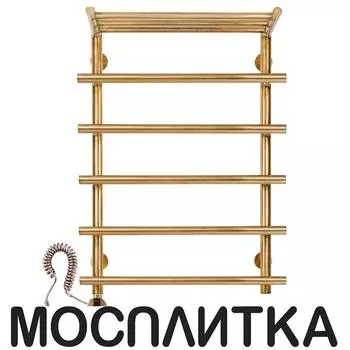 Полотенцесушитель электрический Secado Турин 1 СП 80х70 см 4673739249017 L, бронза