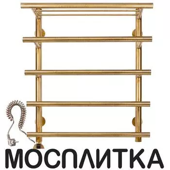 Полотенцесушитель электрический Secado Турин 6 60х50 см 4673739249444 L, бронза