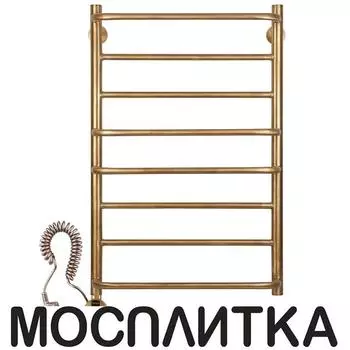 Полотенцесушитель электрический Secado Верона 1 80х50 см 4603777477967 L, бронза