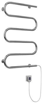 Полотенцесушитель электрический Terminus Электро 25 E-образный 500х800 4620768883965 хром