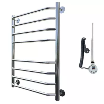 Полотенцесушитель электрический Тругор 35,4х80 Браво2/элТЭН8030, хром