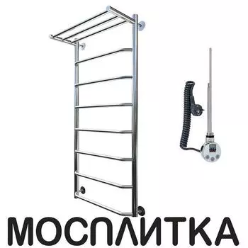 Полотенцесушитель электрический Тругор 45х120 Браво1/элТЭН12040П, хром