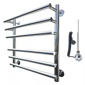 Полотенцесушитель электрический Тругор 55,4х60 Дебют2/элТЭН6050, хром