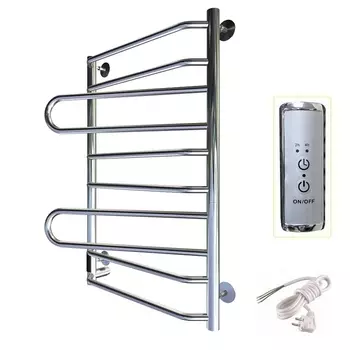 Полотенцесушитель электрический Тругор 55,4х80 Пэксп18/8050лев32, хром