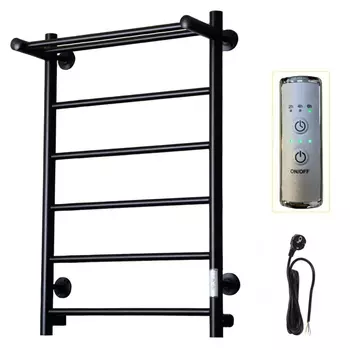 Полотенцесушитель электрический Тругор Аспект Пэк сп 1 П 80х50, черный