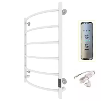 Полотенцесушитель электрический Тругор Пэк сп 5 80х50, белый