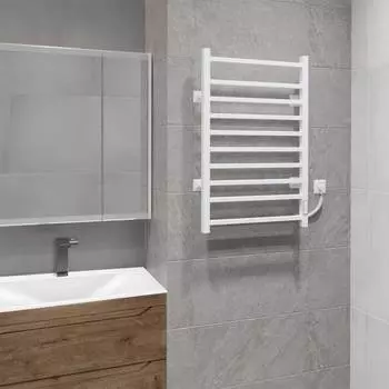 Полотенцесушитель электрический Vincea VTD-1LWE 50x80, белый, таймер
