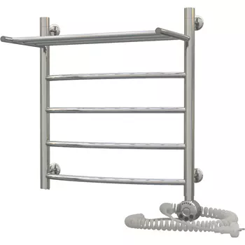 Полотенцесушитель Aquanerzh электрический Дуга с полкой 60х50 правый