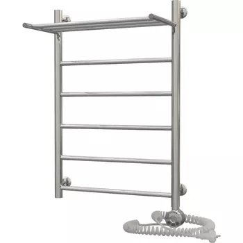 Полотенцесушитель Aquanerzh электрический Прямая с полкой 80х50 правый