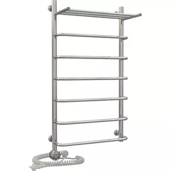 Полотенцесушитель Aquanerzh электрический Скоба с полкой 100х60 левый