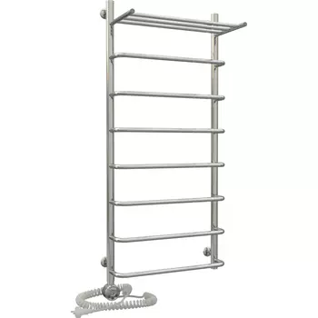 Полотенцесушитель Aquanerzh электрический Скоба с полкой 120х60 левый