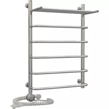 Полотенцесушитель Aquanerzh электрический Скоба с полкой 80х60 левый