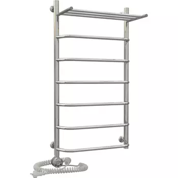 Полотенцесушитель Aquanerzh электрический Трапеция с полкой 100х60 левый