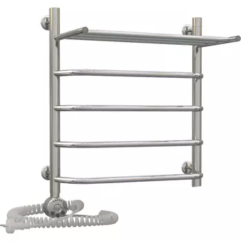 Полотенцесушитель Aquanerzh электрический Трапеция с полкой 60х40 левый