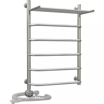 Полотенцесушитель Aquanerzh электрический Трапеция с полкой 80х50 левый