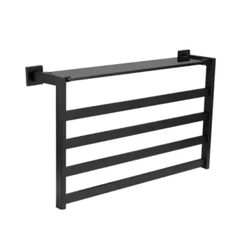 Полотенцесушитель N-333B Black&amp;White Matt Black (580х350x130)